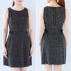 THEORY Mendani Purposeful Stretch Tweed A-line Dress